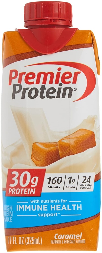 Premier baltymo Premier karamelės didelio baltymo purtyti, 11 Fl Oz (pakuotė 15)