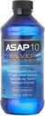 American Biotech Labs - ASAP 10 Silver Solution - Imuninė sistema Parama, 10 Ppm Koloidinis sidabro skystas sidabro tirpalas Dienos imuninės paramos priedas su Silversol technologija - 8fl Oz