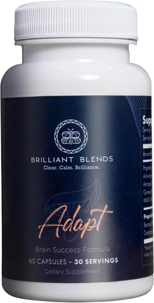 Pritaikyti Adaptogen papildymą - Doctor- Formuluotas mišinys pagerinti miego, ir atminties 124; Natūralus Adaptogen Formulės su Kliniškai perkrautas ingredientų ® 124; Vegan, Non- GMO ® 124; 30 Paslaugos