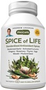 ANDREW LESSMAN Spice of Life 60 Capsules - Aštuoni Mokslininkai Sveika- skatinti prieskonių. Česnakai, ciberžolė, agurkai, rozmarinai, šalavijai, čiobreliai, Garstyčių sėklos, Wasabi