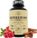 Berberine Addition, Berberine 1200 Mg - Berberine HCL & Ceilonas Cinnamon moterims ir vyrams - Berberine Capsules Palaiko sveiką imuninę sistemą ir svorio valdymą