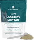 Dr. Bill 's Canine Cognitive Support ® 124; Atminties palaikymo priedas Multivitaminas šunims ® 124; Sudėtyje yra Gingko Biloba, L-Carnozine, Vitaminas B- 12, L- glutaminas, L- tirozinas, ir DHA suaugusiųjų ir vyresniųjų šunų