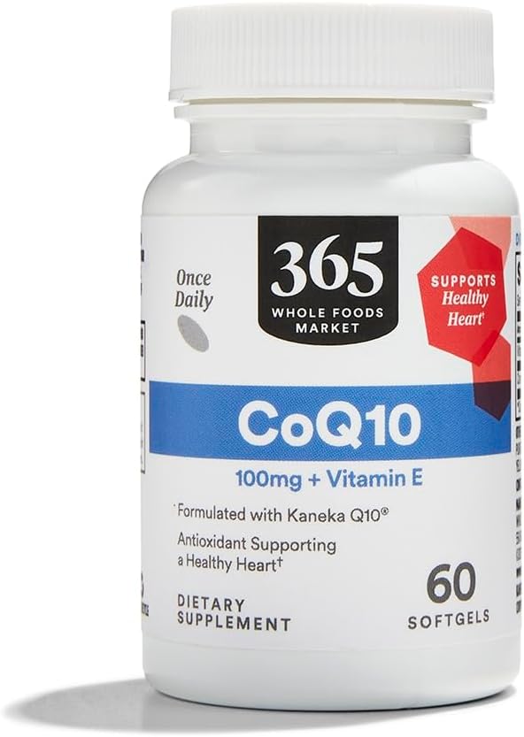 365 pagal visą maisto produktų rinką, CoQ10 100mg, 60 Count