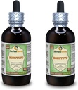 Borututu (Cochlospermum angolensis) gliceritas, džiovintas alkoholinių gėrimų ekstraktas (prekinis pavadinimas: HerbalTerra, Proudly Made in USA) 2x4 fl.oz (2x120 ml)