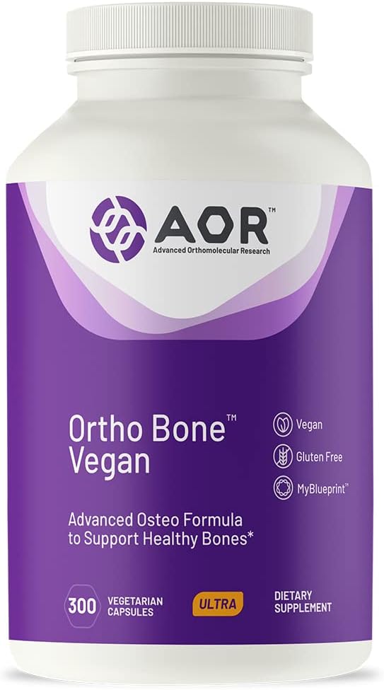 AOR, Ortho Kaulų Vegan, Osteo Formulės Sveikiems Bones, 300 Capsules (60 Paslaugos)