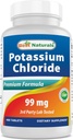 Best Naturals Kalio chlorido priedas 99mg 400 tablečių - 3-ioji šalis Teed