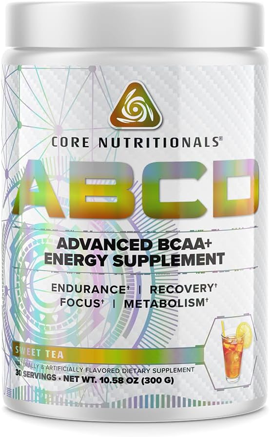 Pagrindinis mitybos produktai Platinum ABCD Advanced BCAA Energy Addition, Gerina Endurance, Recovery, and Focus 30 Servings (Sweet Are)