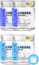 Cheers R & R Combo 124; Restore + Relief Komisijoje 124; Feel geriau po gerti ir remti savo kepenis 124; DHM, L- Cysteine, Milk Thistle, Ginger, White Willow Bark, Caffeine, L- Theanine ® 124; 24 dozės Kiekvienas iš 124; papildai