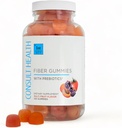 Consult Health Fiber Addition Gummies - Nemokamas cukraus vaisių skonio - 6g Prebiotic Pluošto blizgesys - 120 Count