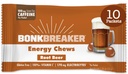 Bonk Breaker Energy Chews, Valgy- Free, Gluten- Free Ingredients to Refer Quick Energy and Focus, 1 Dėžutė 10 Pakuočių, Root Beer