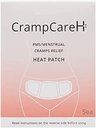 (5 pleistrai) CrampCareH PMS / Menstrual Cramms Relief Heat Patch su Wide Wings, FDA Registruotas