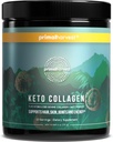 Pirminė Harvest Keto Collagen milteliai w / MCT naftos tipas I & III Collagen Peptides moterims ir vyrams 30 Servisas