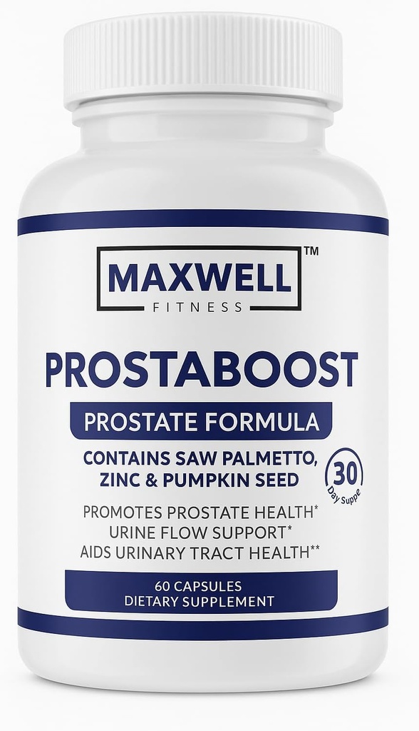 Prostapė vyrams Boost vyrų provalstybės parama su Saw Palmetto, Cinkas, Selenium & 19 žolė - Šlapimo srauto ir šlapimo pūslės kontrolės formulė, 60 Veggie caps