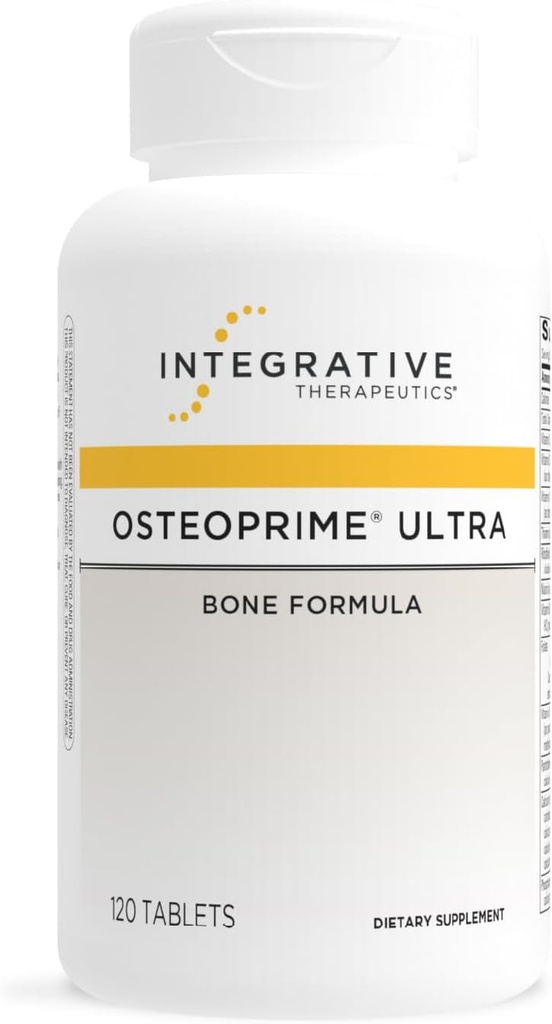 Integrative Therapeutics OsteoPrime Ultra - Supplement for Supporting Healthy Bones* - Supports Bones & Calcium Absorption* - Includes Essential Vitamins & Minerals - 120 Count (30 Servings)