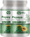 Papaya Leaf Extract Capsules (Tablets) - 300 Pills, 150 Servings, 1000 mg, Supports Platelet Immunity & Digestion* (Pack of 2)