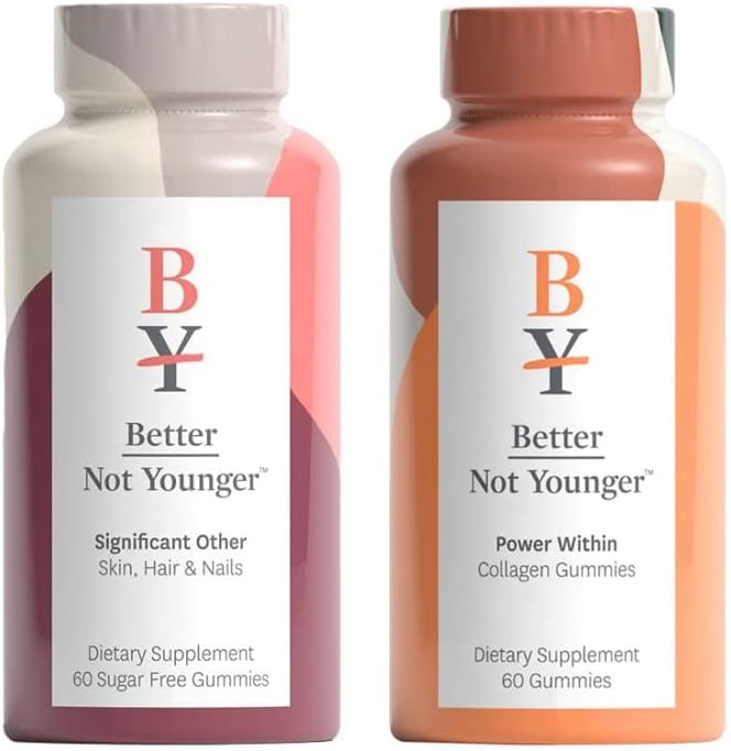 Geriau ne Younger Power per odos & Skalp kolageno dieta papildas ir reikšmingų kitų plaukų, odos, ir nagų mitybos priedas Bandl, Gluten- Free Chewable Gummies