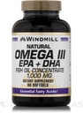 Windmill Omega 3 Fish Oil 1,000 mg Softgels, 90 ct