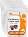 BulkSupplemen.com Glucomannan milteliai - iš Konjac šaknų ekstrakto milteliai, Glucomannan papildai - Gluten Free, 2g per Serving, 1kg (pakuotė 5) (11 lbs)