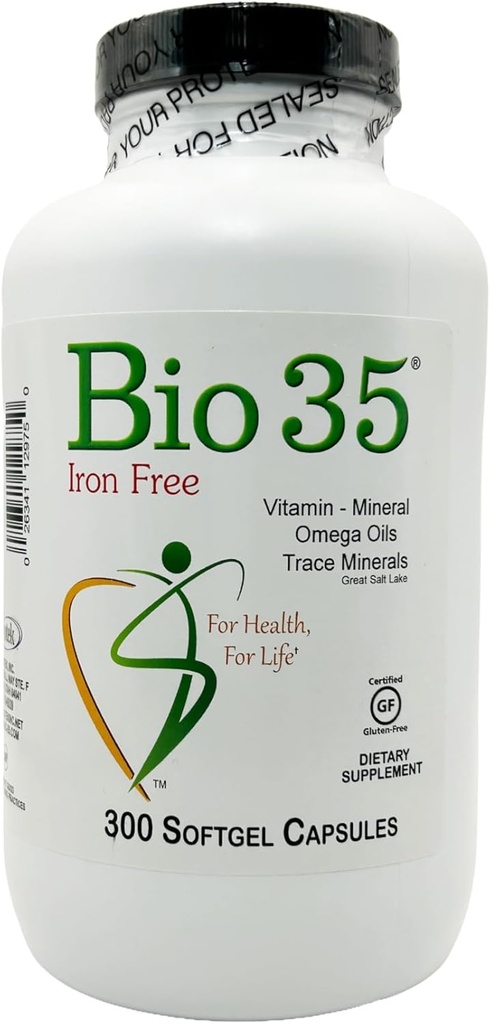 Bio- 35 300ct Geležis Gluten & Soy- Free