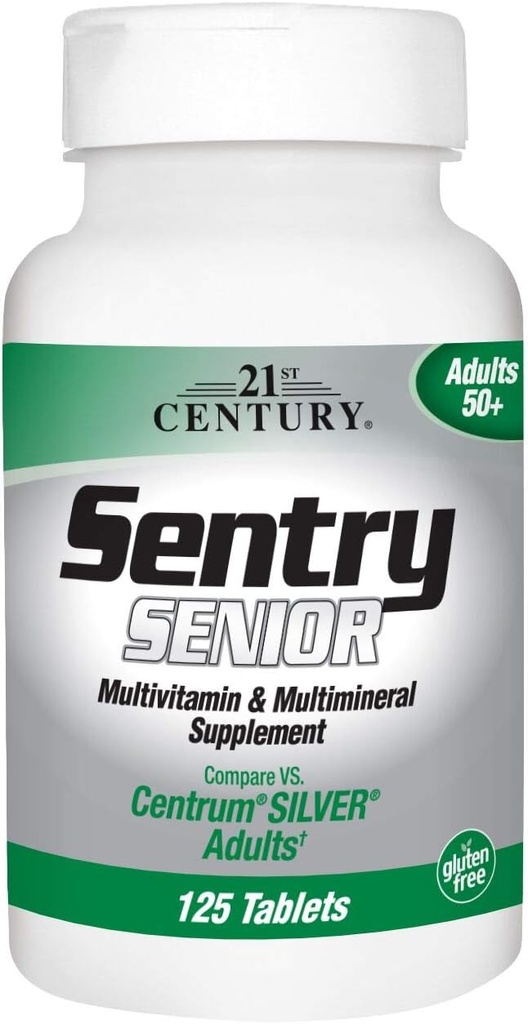 Senior 50 + Tablets 100 Ct (2 vnt.)