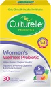 Culturelle Moterų sveikatingumas, Kasdien Chewable Probiotics moterims - Palaiko Digestive, makšties ir imuninės sveikatos, Kartais Diarėja, Dujos & Bloating - Non-GMO - 30 Skaičiavimas