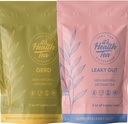 Digital Support Functional Herbal Tea Bundle: Acid Reflux + Leaky Gut Tea Bundle for Digistive Support & Balance