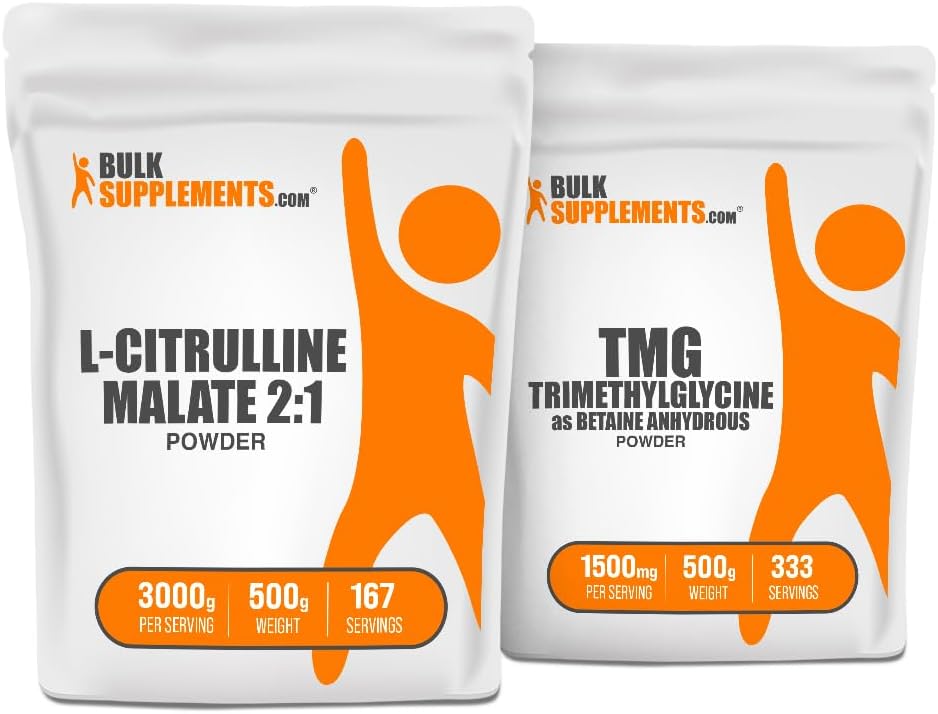 Citrullinas Malatas 2: 1 500g + trimetilglicinas TMG 500g