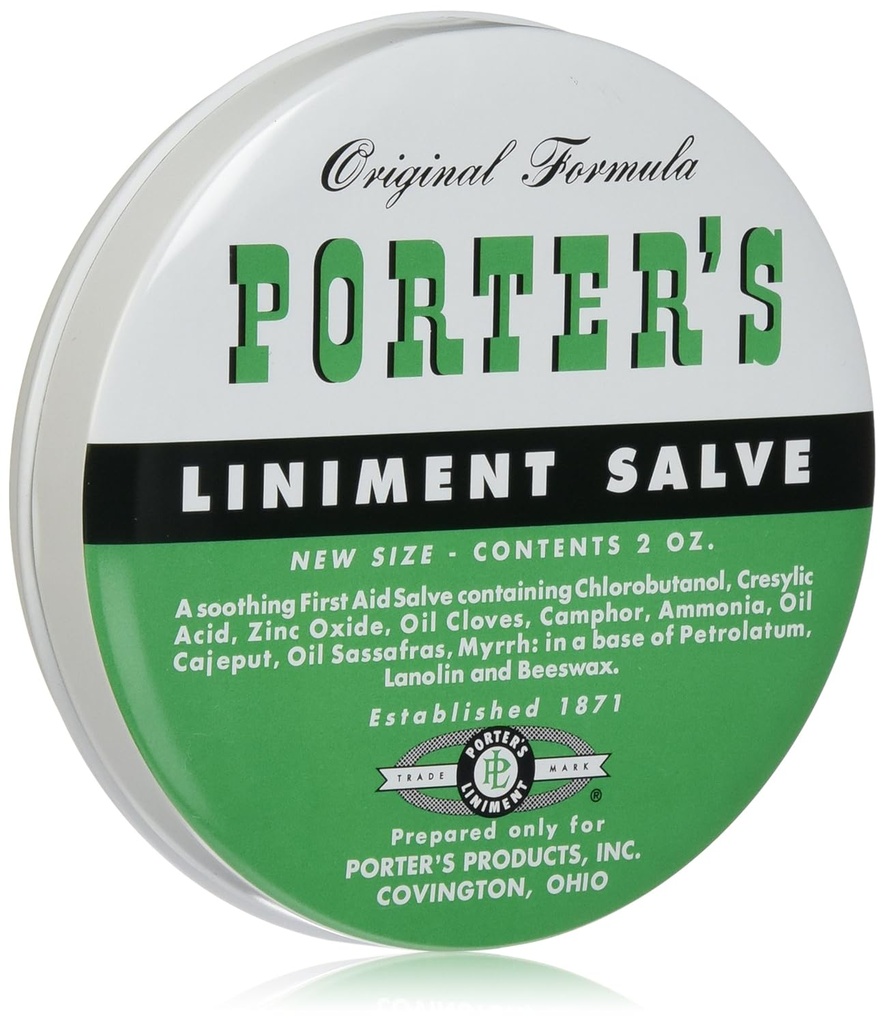 Porter 's Liniment Salve, 2 Ounce