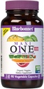 Bluebonnet Nutrition Maxi One (Iron- Free), Visas maistas Daugybė, Fermentai, Energija, Gyvybingumas, Gluten, Soy & Green Free, Kosher, Vegetarian Friendly, Non- GMO, 90 Count