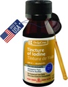 De La Cruz 2% Iodine First Aid Antiseptic, Made in USA 1 FL OZ (1 Bottle)