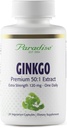 Roth Herbs Ginkgo Biloba ekstraktas, Super potent, Ultra Pure, Vegan, Non GMO, Gluten Free, 120 vegetariškų kapsulių