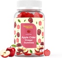 Apple Cider Act Gummies 1000mg, ACV Priedas Detox & Cleanse, Suger Free and Non- GMO - 60 Gummies