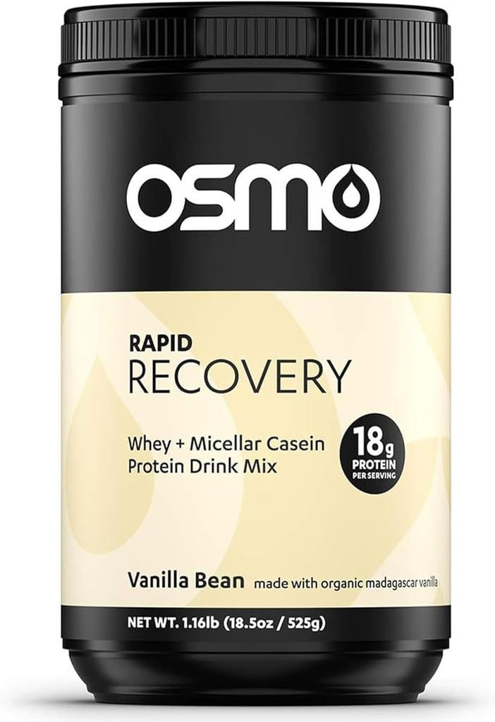 Osmo Nutrition Rapid Recovery Mix maždaug 124; Išrūgų Izoliatas & Micellar Casein Powled Drink 124; Pagreitina Glycogen restauravimas ® 124; Įjungia Raumenų remontas ® 124; Vanilla ® 124; Visi natūralūs ingredientai ® 124; 14 Paslaugos