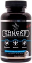 Chucks Essentials - Burundinės Mans Multivitaminas, už Fastern Growing barzda, Įkrautas su Vitaminai ir mineralai svarbus sveikas, Storas, Stipresnis, ir greičiau augantys plaukai, 90 Capsules
