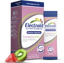 Electrolit Electrolytes Powder Packets, Strawberry Kiwi 8 Pack, Powdered Hydration Packets for Dehydration & Rehydration, Post Workout Flavored Hydrating Drink Mix, Gluten Free Water Enhancer Sticks