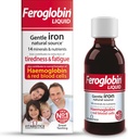 Feroglobin Gentle Iron and Nutrient Liquid - Reduce Tiredness and Fatigue | Maintain Health and Vitality | Natural Iron Source