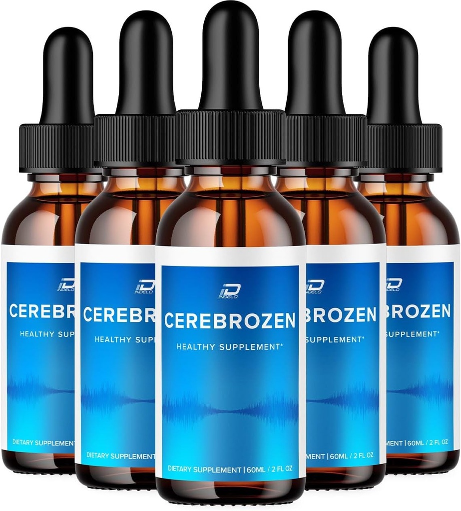 Cerebrozen Spengimas ausyse Ausų lašai - Cerebrozen 24, Cerebrozen Skysti lašai, Cerebrozen Atsiliepimai, Cerebrozen lašai Ausų paramos (5 Pack - 300 ML)