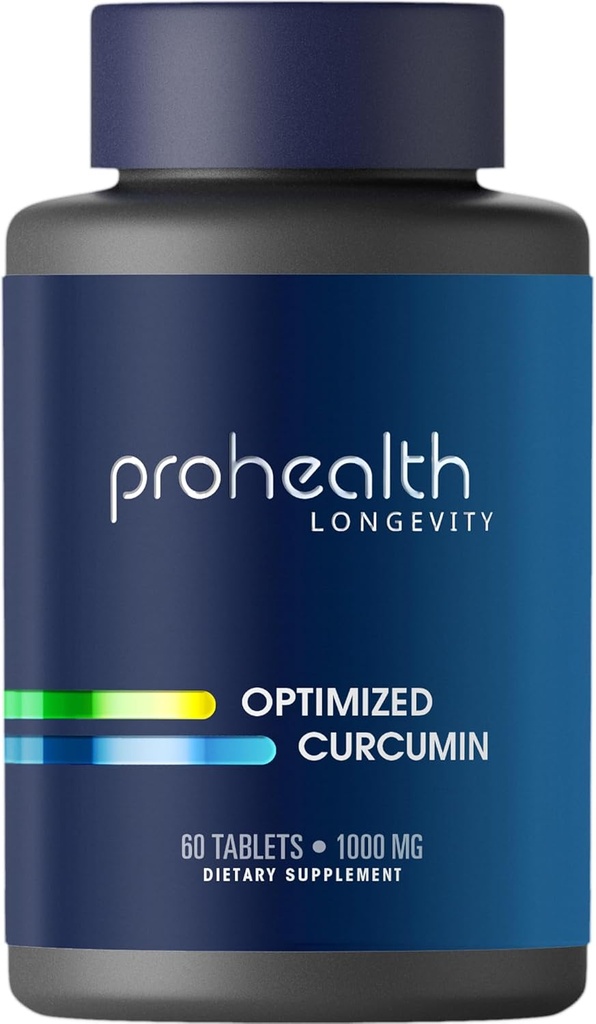 ProHealth Longevity Optimized Curcumin Longvida ® - 1000 mg, 60 tablečių