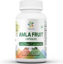 Amla Capsules 1500mg - 120 Veg Capsules. Žaliavinis ir grynas natūralus vitaminas C, natūraliai didina imunitetą, odos švytėjimas, energija ir gausus antioksidantai. Visa žalia supermaisto mityba. Ne GMO- Gluten nemokamai.