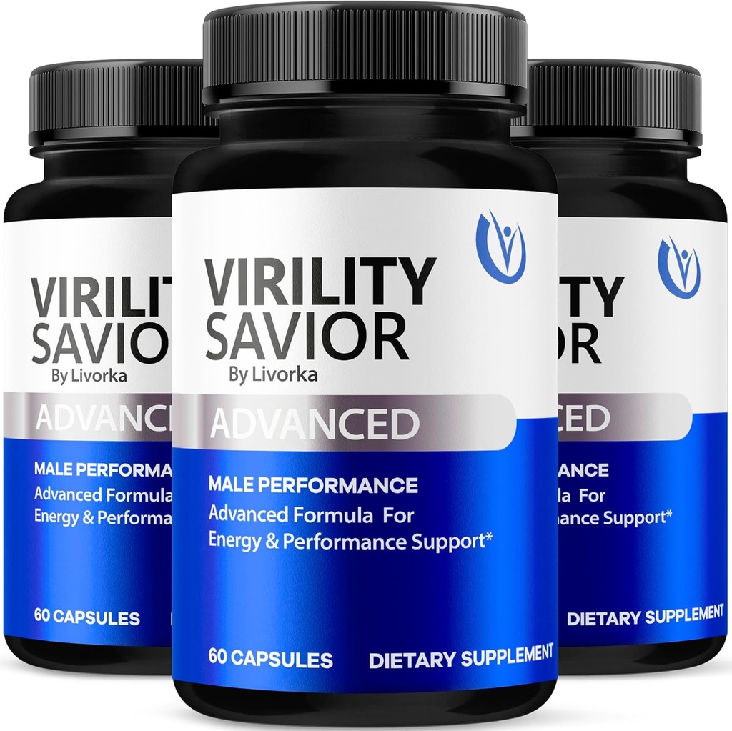 (3 Pack) Virtuality Savior Pills, Virtuality Savior, Virtuality Savior Capsules Advanced Formulės, Oficialus Virybality Savior All Natural Capsules, Virtuality Savior Pills Reviews, 180 Capsules for 3 Months