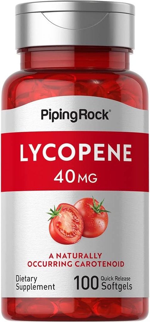 Piping Rock Lycopene supplemento - 124; 40mg)
