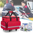 CURMIO Rolling Medical Bag su ratais
