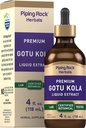 Pipecing Rock Gotu Kola ekstraktas Bendrijoje 124; 4 Fl Oz 124; Premium Liquid Herbal Priedas Bendrijoje 124; Vegetariški 124; Alkoholio nemokamai 124; Non- GMO, Gluten nemokamai
