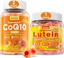 NEVISS Sugar Free Lutein Gummies 60 Count + CoQ10 Gummies 120 Count