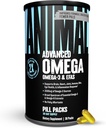 Gyvūnų Advanced Omega 3 riebalų rūgštys - 3500mg EPA DHA žuvų aliejus Omega 3 Papildomas moterims ir vyrams didelio stiprumo maišymo su CLA GLA ALA už smegenų odos akių imuninę bendrą sveikatą 30 Vamzdžiai