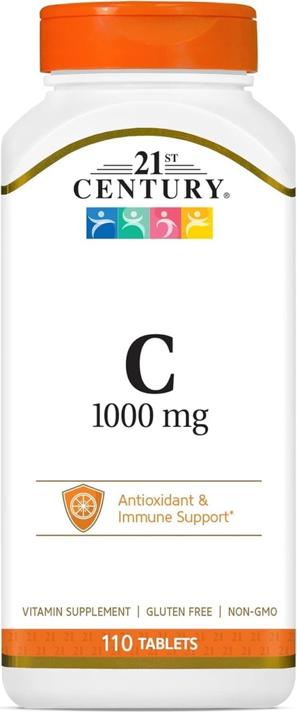 21 Amžius C 1000 mg tabletės 110 Skaičius