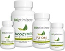BiOptimizers - Eteriniai Digestic Enzymes Bundle - P3- OM - Gluten Guardian - MassZymes - HCL Breakthrough - Doctor- Formuluota - 360 kapsulių