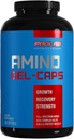 Prolab Amino Gel- Caps Eteriniai amino rūgščių priedai, Aukštos potencijos, Easy- To- Nuryjamos kapsulės (200 Softgels)