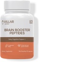Brain Booster Peptides - Žolės-Fed galvijų smegenų - Palaiko Focus, Atmintis & Mental Aiškumas - Natūralus Nootropinis su Hydropeptex ® - 60 Capsules